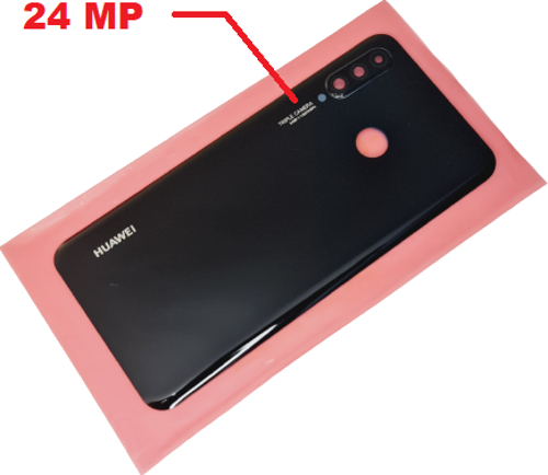 Huawei P30 Lite Arka Kapak ( Kamera Lensli 24 MP) SİYAH