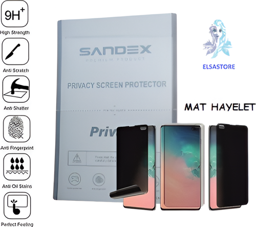 Apple iPhone 16 PLUS NANO Ekran Koruyucu Esnek ULTRA İnce SANDEX - MAT HAYALET