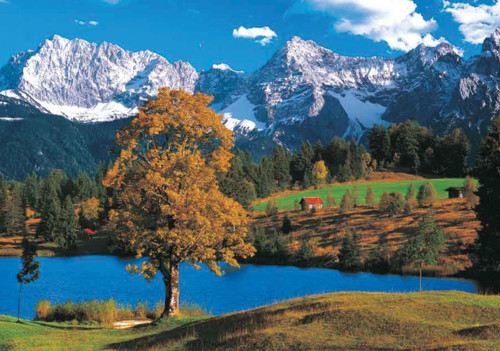 Bavarian Alps 2000 Parça Puzzle