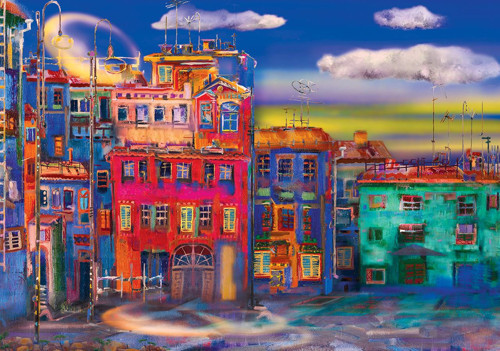 Night Without The Moon 1000 Parça Puzzle