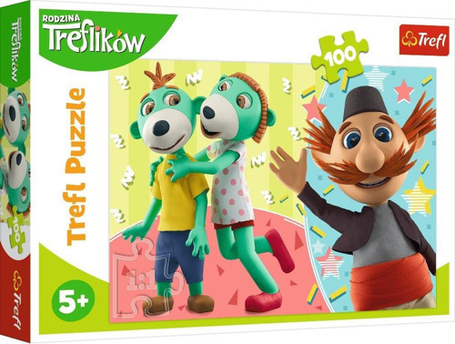 Puzzle Çoçuk Puzzle Treflıks And Uncle 100 Parça Puzzle