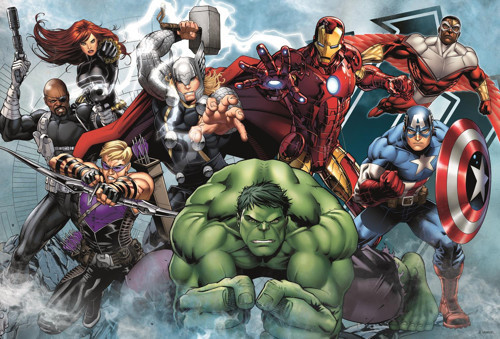Puzzle Avengers Let's Attack, Marvel 100 Parça Yapboz