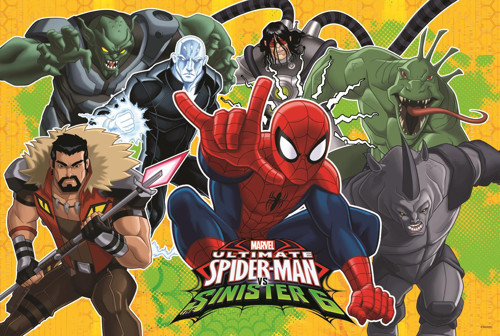 Puzzle Spiderman In Action, Marvel 260 Parça Yapboz
