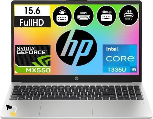 250 G10 Intel Core I5 1335U 64GB 1tb SSD Nvıdıa Geforce MX550 2gb 15.6 Fullhd W11P Klavye Işıklı Taşınabilir Bilgisay