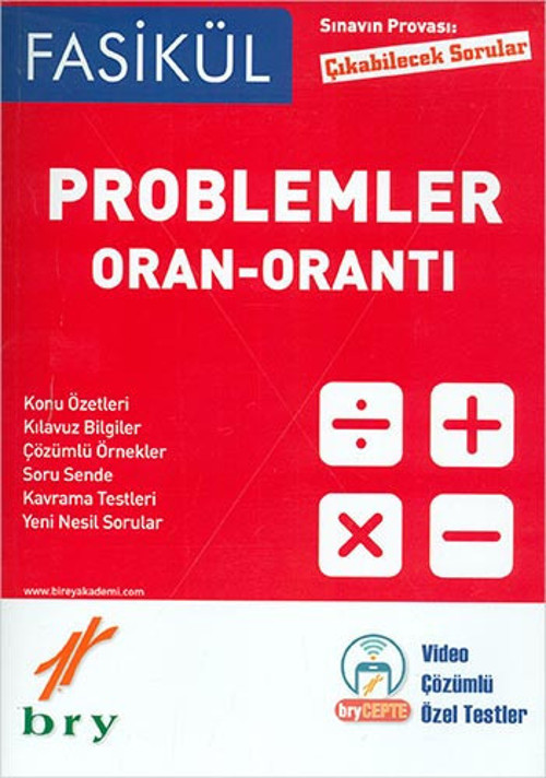 FASİKÜL - Matematik - Oran-Orantı - Problemler