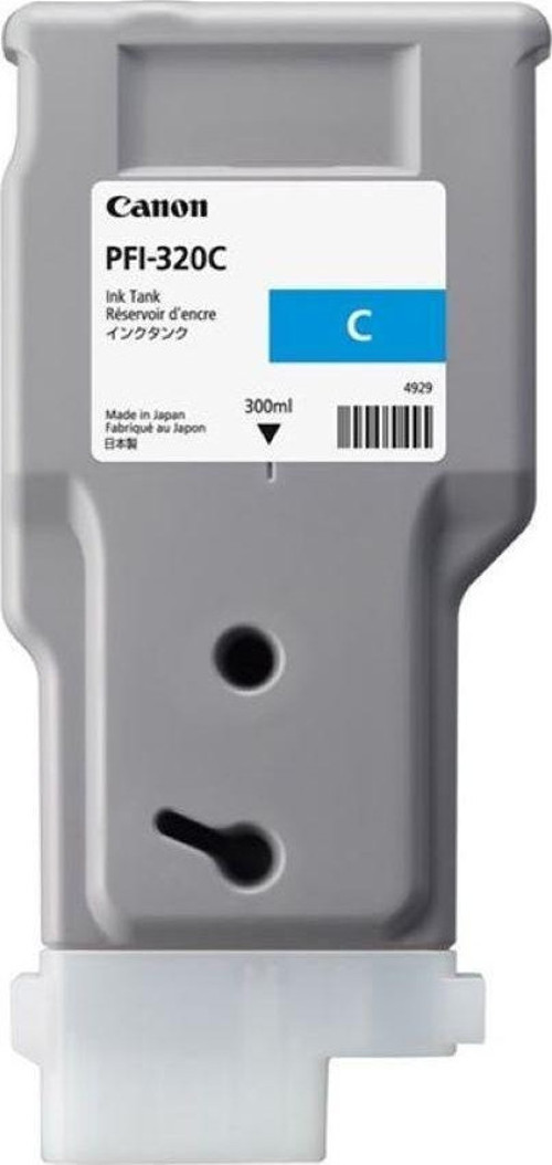 Feyza Bilişim® Canon PFI-320 C (Cyan) Mavi Plotter Orijinal Mürekkep Kartuş 300 ml. (2891C001)