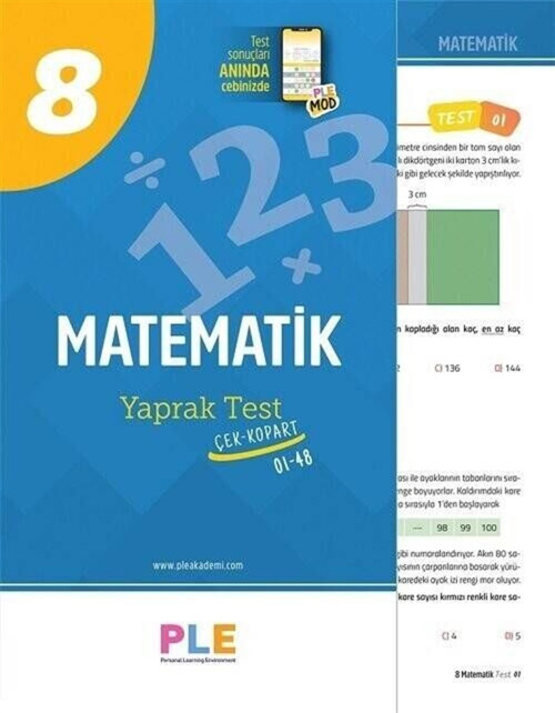 8.Sınıf - Matematik - Yaprak Testi (1-48)