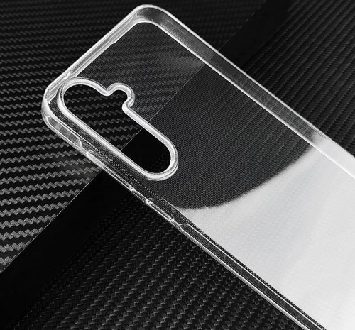 Galaxy A36 Uyumlu Kılıf Kamera Korumalı Şeffaf Esnek Renksiz Silikon Kapak