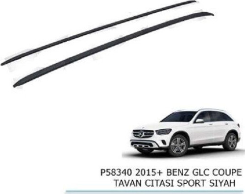 Mercedes Benz Uyumlu Glc Coupe Tavan Çıtası Sport Siyah 2015+ Parça
