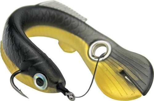 Nemesis Shad 10cm Black Gold 5 Li Pkt