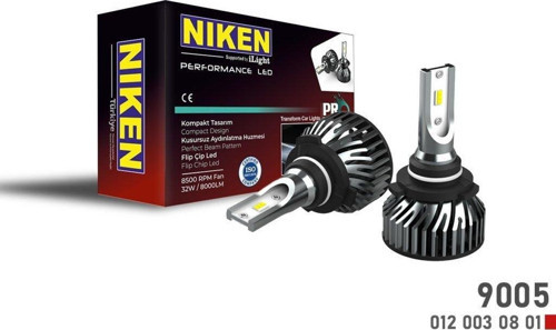 9005 HB3 Uyumlu Led Xenon Far Ampulü Yeni Nesil Pro Niken Parça