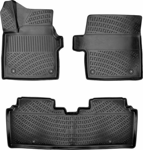 Chevrolet Suburban Bench Seating 8 Koltuklu 2021 Sonrası Siyah 3D Havuzlu Paspas