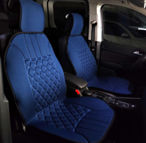 Bmw 1 SERİSİ 120 Lüx Oto Koltuk Minderi Ön 2'li Set Elegance Serisi MAVİ