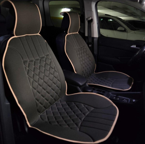 Kia Sorento Yeni Lüx Oto Koltuk Minderi Ön 2'li Set Elegance Serisi KOYU BEJ