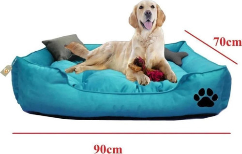 Yıkanabilir Büyük Irk Köpek Yatağı Minder 90x70cm