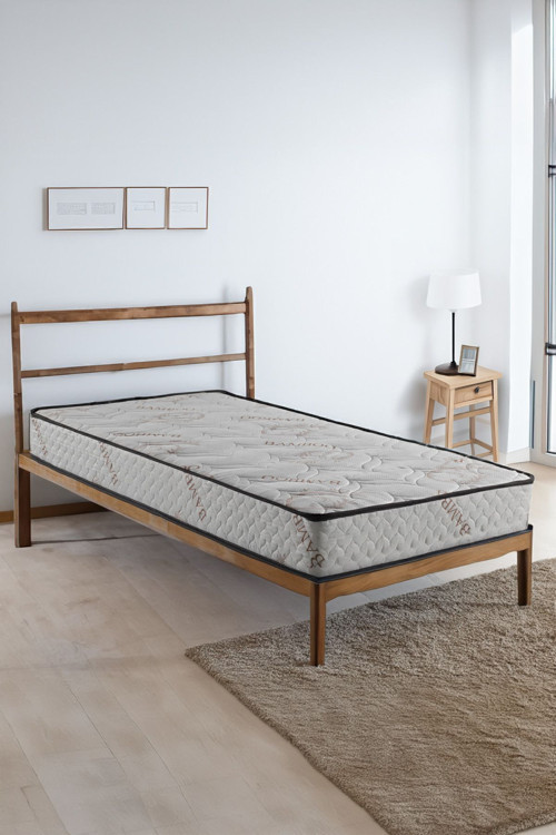 | Bamboo Kumaşlı Ortopedik Yaylı Tek Kişilik Yatak | 20cm Kalınlık