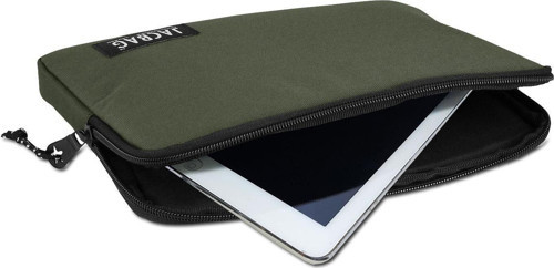 Haki Yeşil Erkek Çocuk/Yetişkin Tablet Çantası/Kılıfı (Suya Dayanıklı Malzeme)