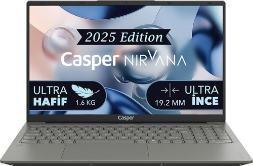 Nirvana X600 Ryzen5-7430U 16GB 1TB SSD 15.6" Freedos Laptop X600.7430-BF00X-G-F