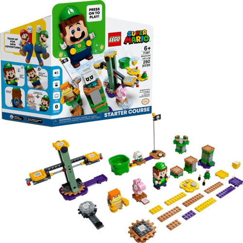 Super Mario 71387 Luigi ile Maceraya Başlangıç +6 Yaş (280 Parça)