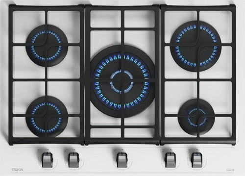 GZC 75330 XB Beyaz ExactFlame Teknolojili 70 cm Cam Gazlı Ocak