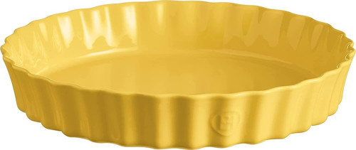 Tart-Börek-Flan Kabı Yuvarlak 32 cm Sarı/Provence Yellow