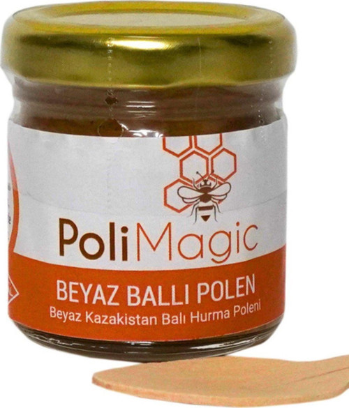 Polimagic Kırgızistan Beyaz Ballı Medine Hurma Polen Mix Haftalık Paket 50 Gr