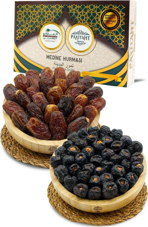 Medine Medjoul Hurma 5Kg Iri Boy Şekersiz Acve (Medine Peygamber Hurması) 5Kg Yeni Mahsül Set10Kg