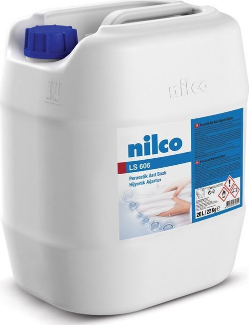 Nilco LS 606 20 L/22 KG PERASETİK ASİT BAZLI HİJYENİK AĞARTICI