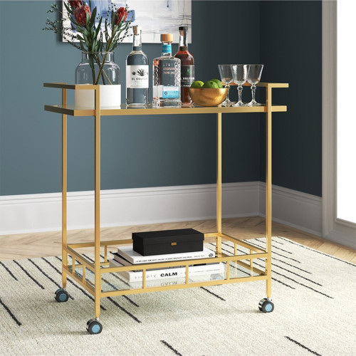 Sharon Gold Metal Servis Arabası