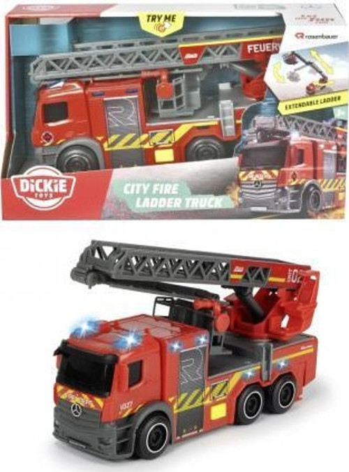 Dickie Işıklı Sesli Fire Truck Kurtarma İtfaiye Aracı