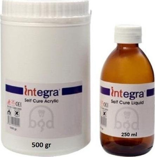 Diş Hekimliği Fakültesi Öğrencileri Için & Integra Soğuk Tamir Kiti 500 gr Akrilik + 250 ml Likit