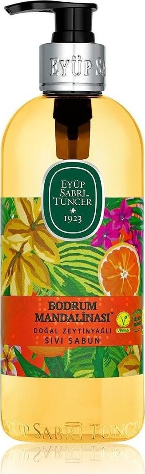 Bodrum Mandalinası Doğal Zeytinyağlı Sıvı Sabun 500 ml