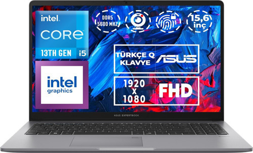ExpertBook i5-13420H 32GB 1TB SSD 15.6" FHD Freedos Notebook P1503CVA-I58512G0D 004
