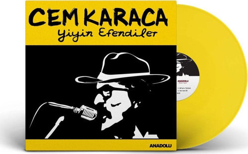 Plak - Cem Karaca / Yiyin Efendiler (Sarı Renkli Lp)