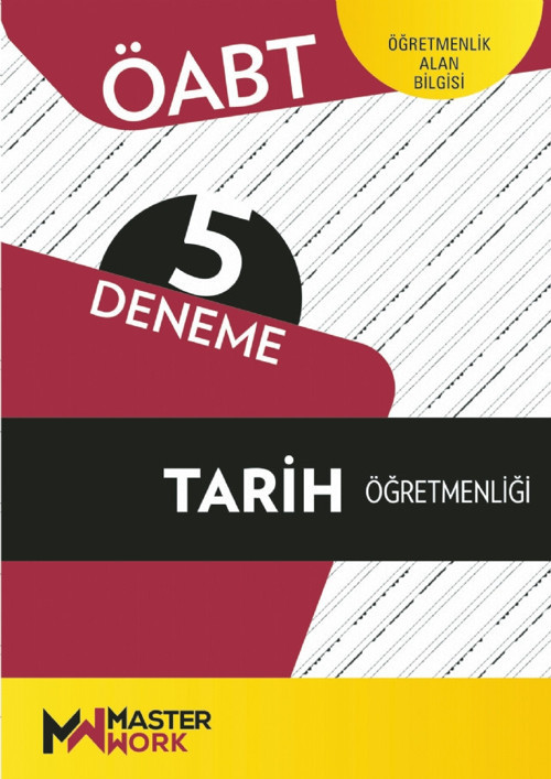ÖABT - TARİH ÖĞRETMENLİĞİ - 5 Deneme