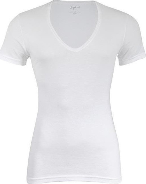 3 Adet Yıldız Erkek Likralı Derin V Yaka T-Shirt Fanila Beyaz 355