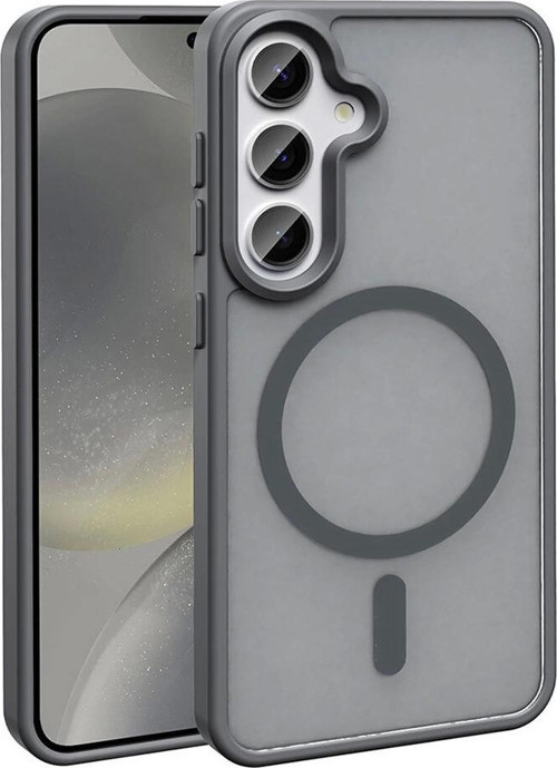 Galaxy S25 Kılıf Magsafe Şarj Özellikli Mat Arka Yüzey Zore Sio Kapak