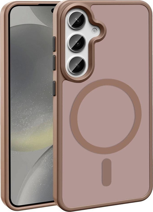 Galaxy S25 Kılıf Magsafe Şarj Özellikli Mat Arka Yüzey Zore Sio Kapak