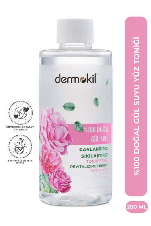 %100 Doğal Gül Suyu Yaşlanma Karşıtı Tonik 200 ml