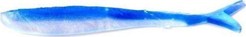 Barsch Killer Silikon 6cm 5 Li Pkt #Blue-Wh
