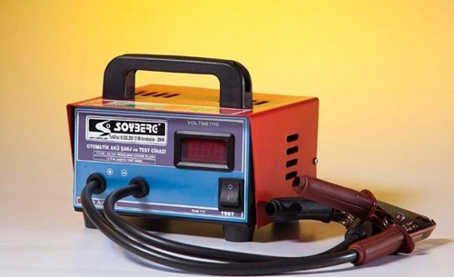 110 Akü Test Cihazı 12-24 V 105 A OTOMATİK DİGİTAL GÖSTERGELİ