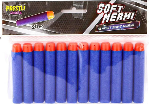FAB BK 001 Yedek Yumuşak Dart Mermisi -Prestij Oyuncak