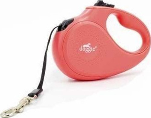 Master Otomatik Köpek Uzatma Tasması Medium Pembe 25 Kg 5 Mt - Petshopundan