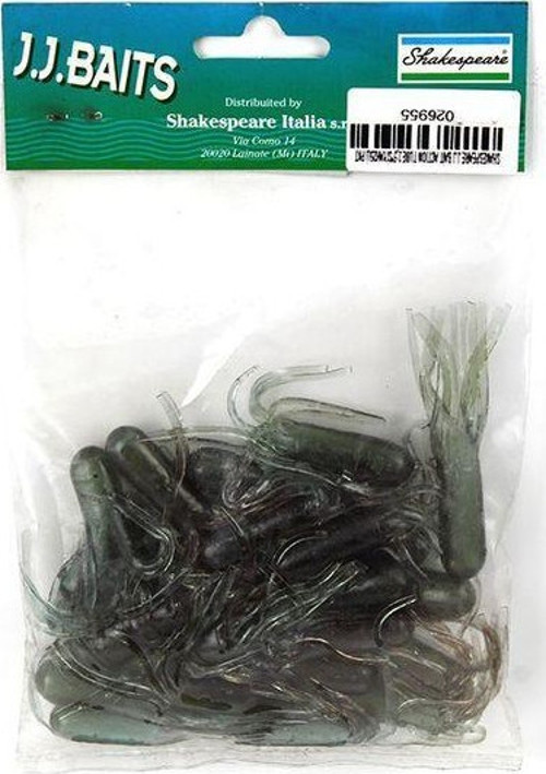J.J Bait Actıon Tube 2,5"Siyah25li Pkt