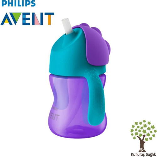 SCF 796/02 Desenli Pipetli Bardak 200 Ml Kız
