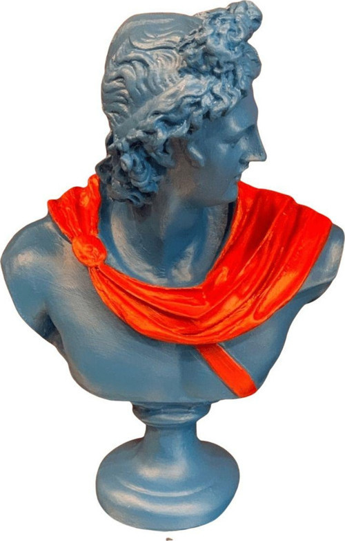 Apollon Büst Heykel Biblo Hk102-40