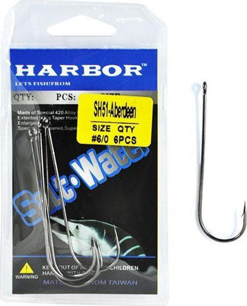 Sh51 Aberdeen No:6/0 6pcs İğne