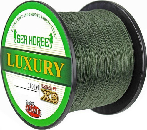 Luxury 1000m 9x 0.08mm İpek Misina