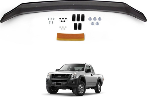4mm 1kalite Isuzu D-Max 2006 2012 Ön Kaput Koruyucu Rüzgarlığı CAPPAFE 30380106 4 * C17 * c1 5 *C1 2*