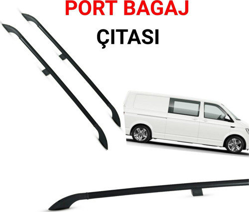 T5 UZUN ŞASE FIRTINA 03-09 SİYAH PORTBAGAJ TAVAN ÇİTASI